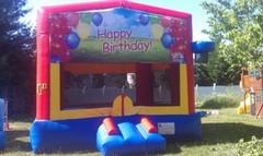 15x15 Modular Bounce House w/ BB Goals 15x15 Modular Bounce House w/ BB Goals